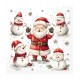 Pacote com 20 Guardanapos 33x33cm de Papel Napkin Jolly friends Folhas triplas
